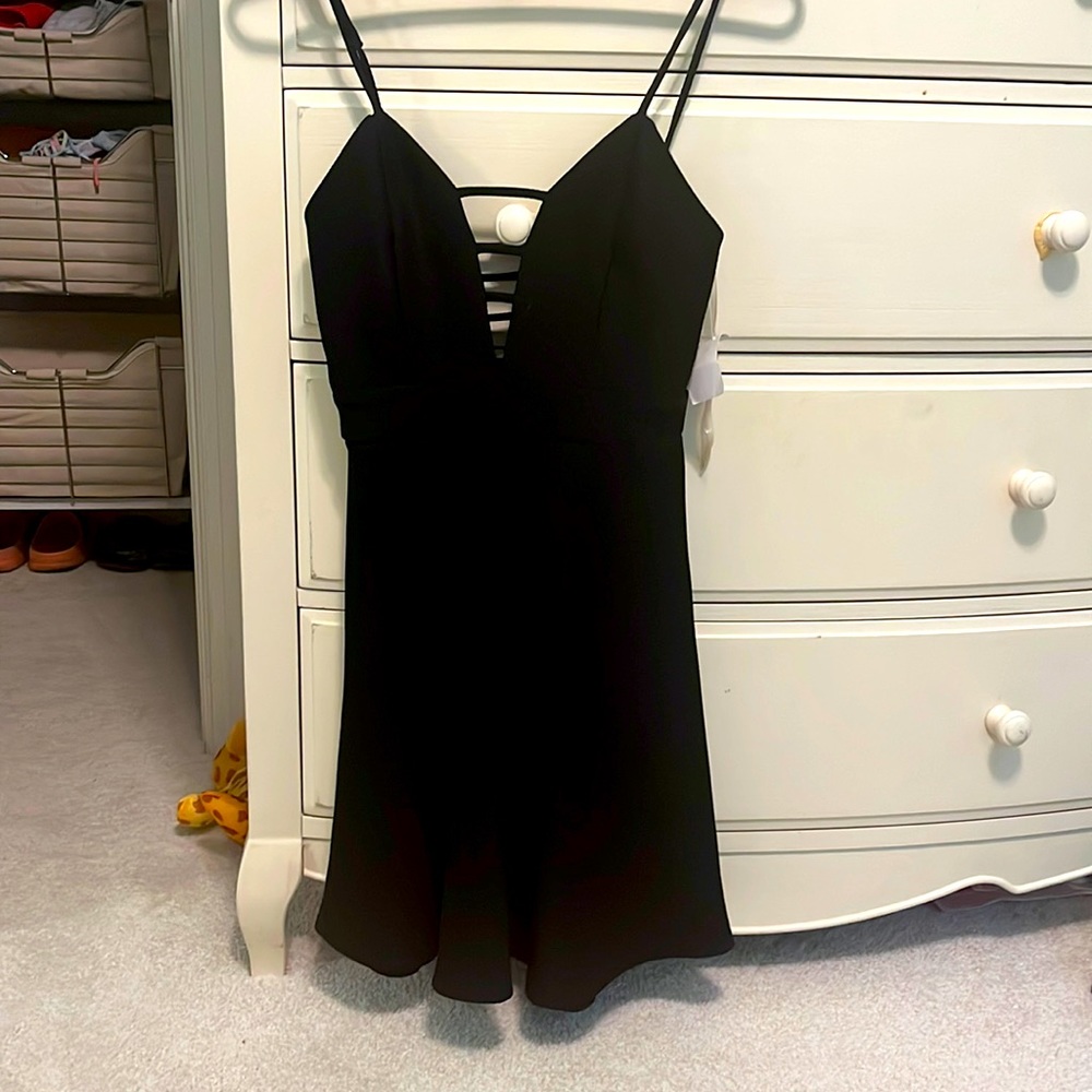 Black size XS mini dress